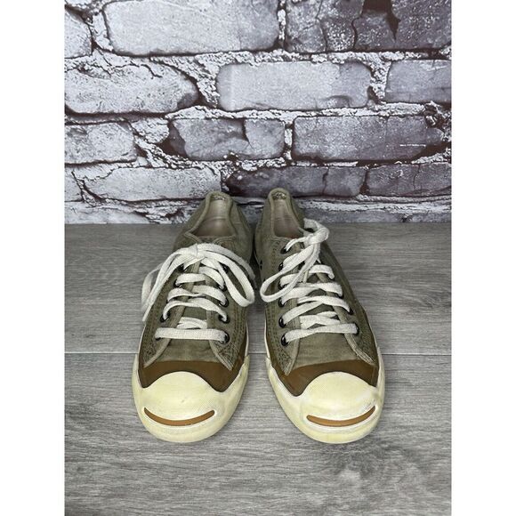 Converse Jack Purcell John Varvatos Limited Edition Green Sneakers Women Sz 6.5M - Picture 14 of 16